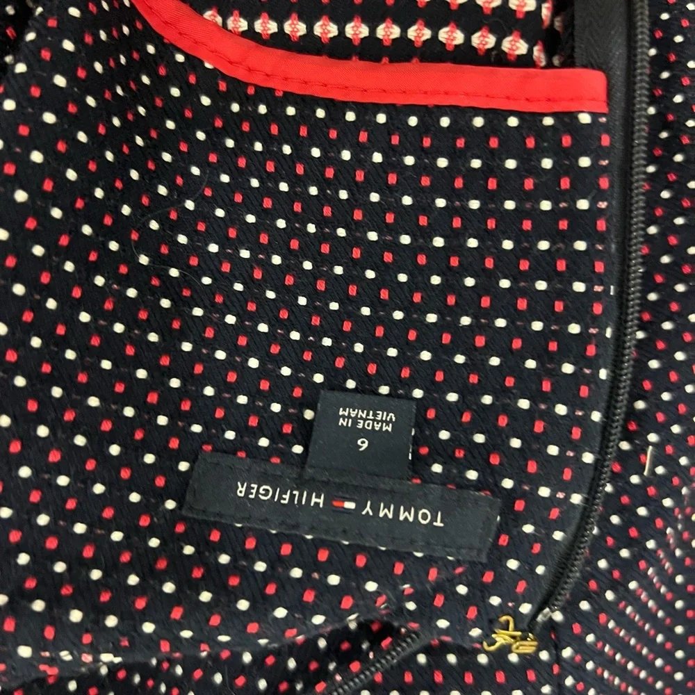 Tommy Hilfiger Navy Mini Dress with Dots - Picture 7 of 8